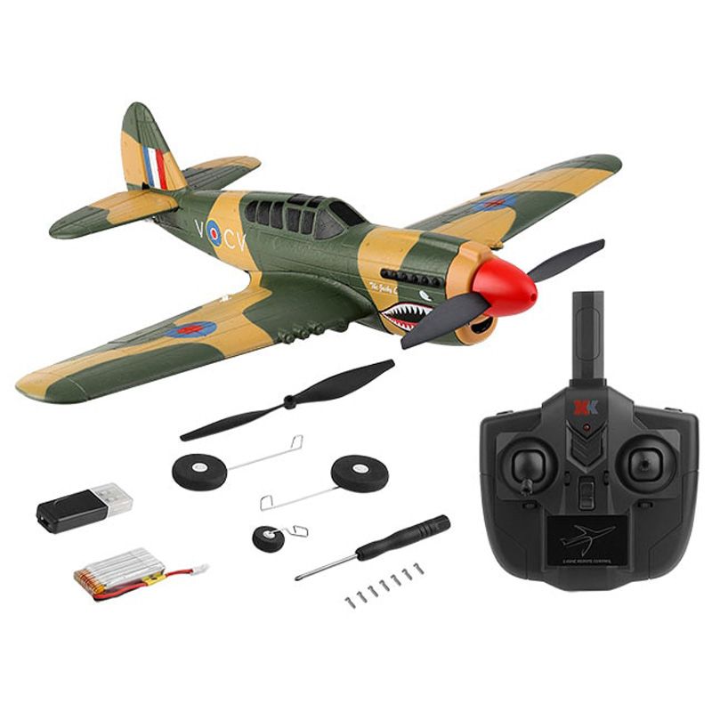 メーカー ハイテックマルチプレックスジャパン 2.4GHz エアープレーン A220 P-40 Fighter RTFキット