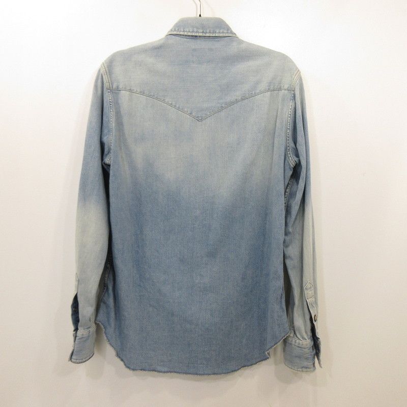 姫路東店 HYSTERIC GLAMOUR ヒステリックグラマー その他トップス Oh Yeah刺繍 02191AH10 ライトブルー サイズ M 104