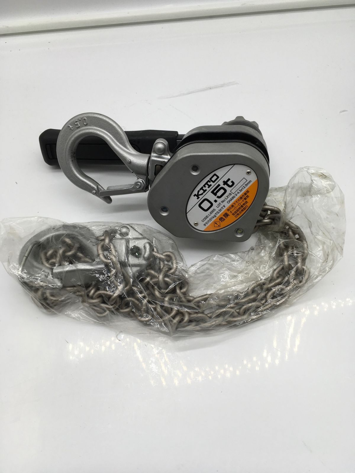 KITO キトー レバーブロックLX形 500kg LX005 ITYCSEA06SB8 エコツール岡崎インター店 M02