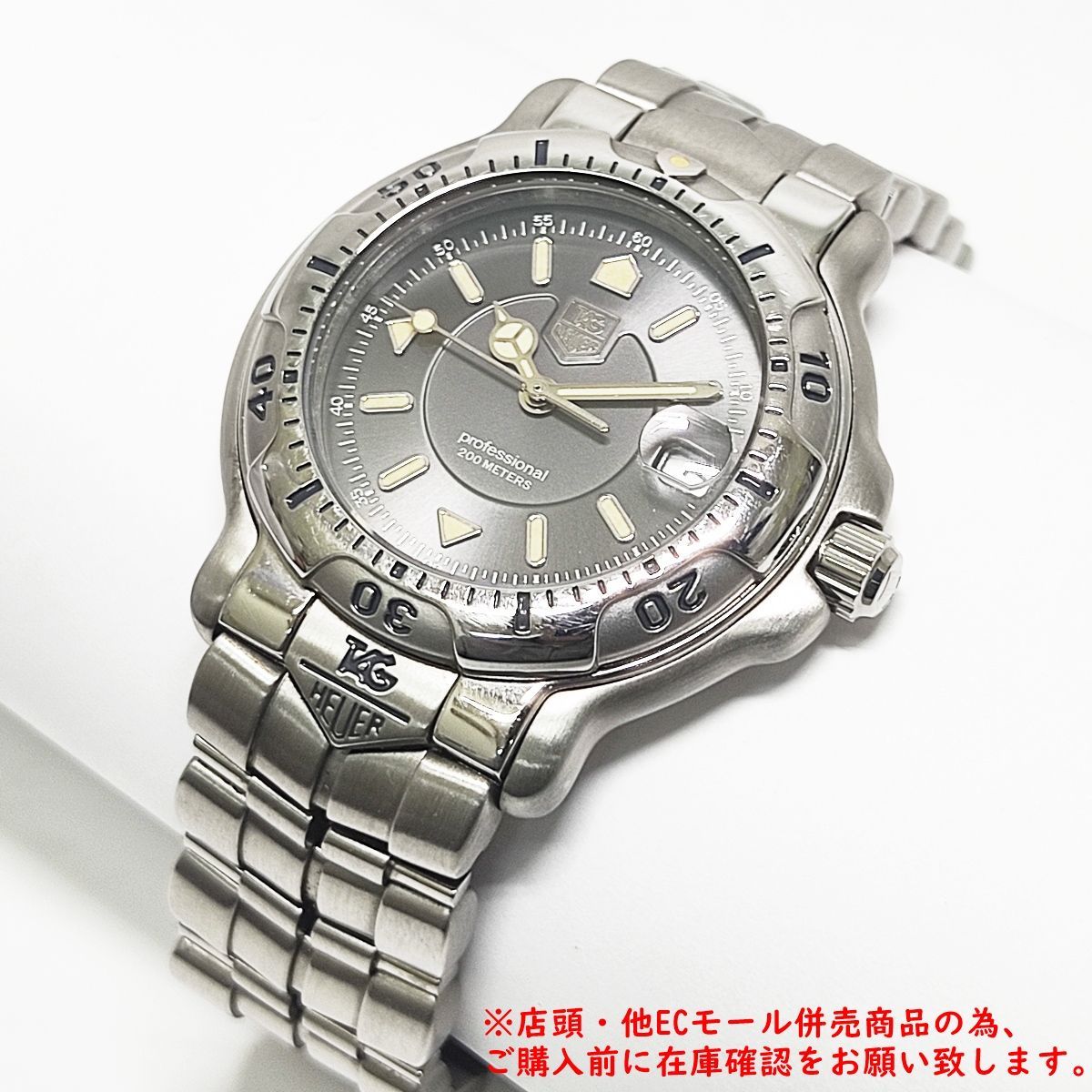 併売商品 TAG Heuer タグホイヤー プロフェッショナル200 WH1212-K1 クォーツ 34mm 腕時計 ボーイズ M1457