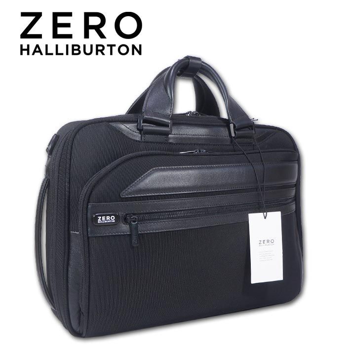 ゼロハリバートン ZERO HALLIBURTON ビジネスバッグ PRF4 メンズ ブラック 黒 A4 ２WAY ブリーフケース 定価53 900円 13.3インチPC収納