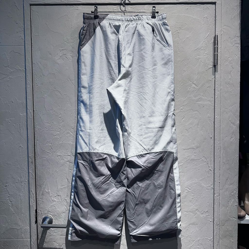 ABELIA EDDWARD GOUCHA アベリアエドワードゴーチャ 24 AW TRUNK PANTS ワイドパンツ APT 21 グレー系 size 2 代官山A 11