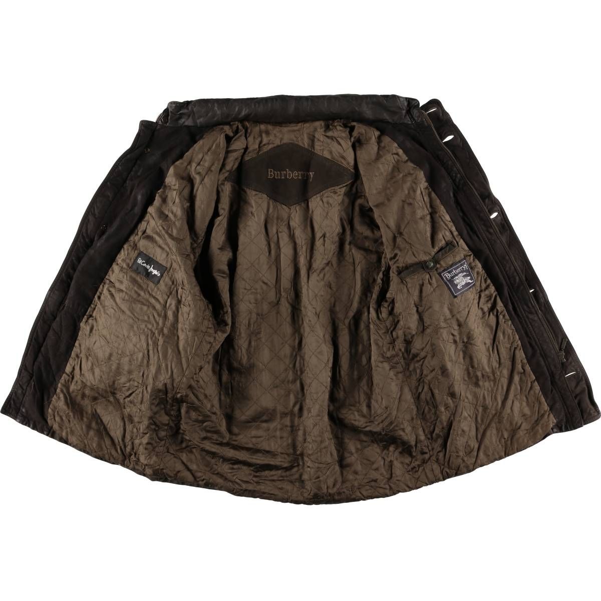 中古のバーバリー 古着 80年代 バーバリー Burberrys ヌバック レザージャケット