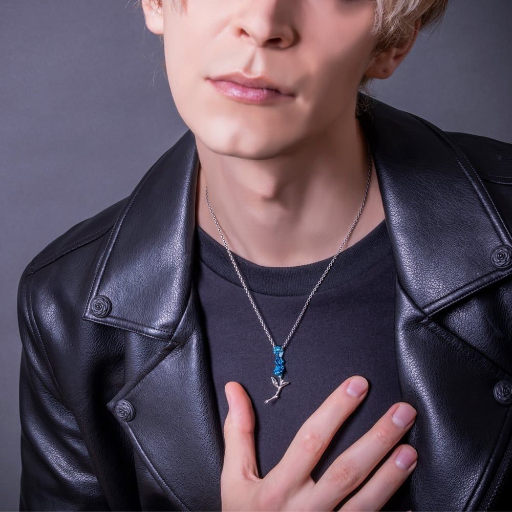 ブルーローズペンダント