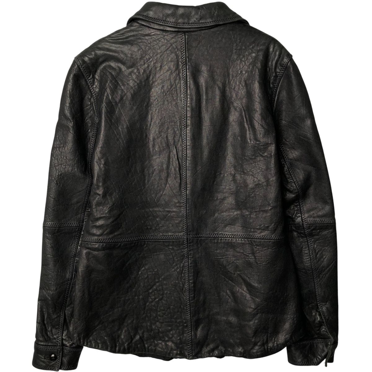 古着 GRUPPO GFT レザージャケット レディースM相当 eaa585804