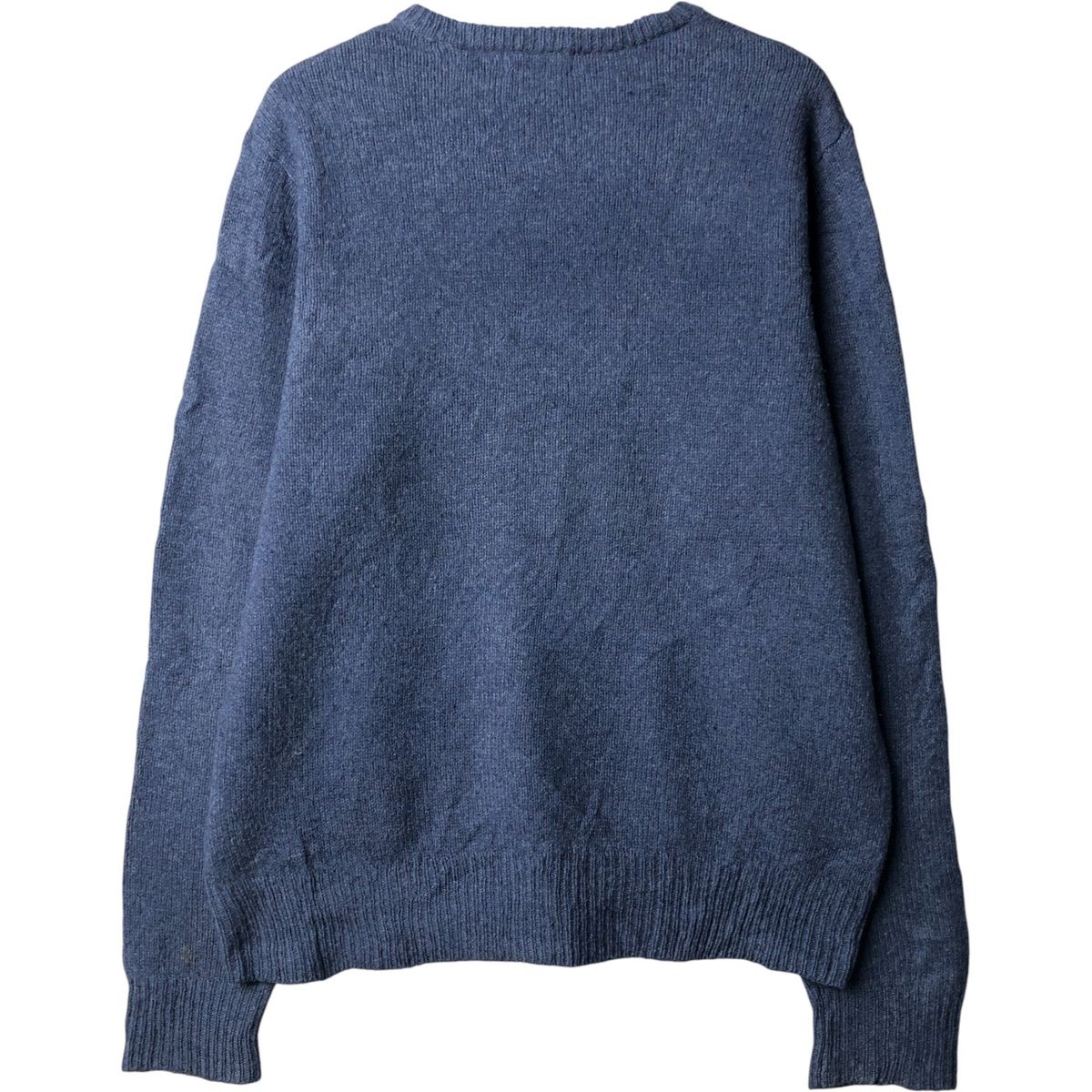 古着 00年代 ラルフローレン Ralph Lauren POLO JEANS COMPANY カシミア混 Vネック ウールニットセーター メンズL相当 eaa 582691