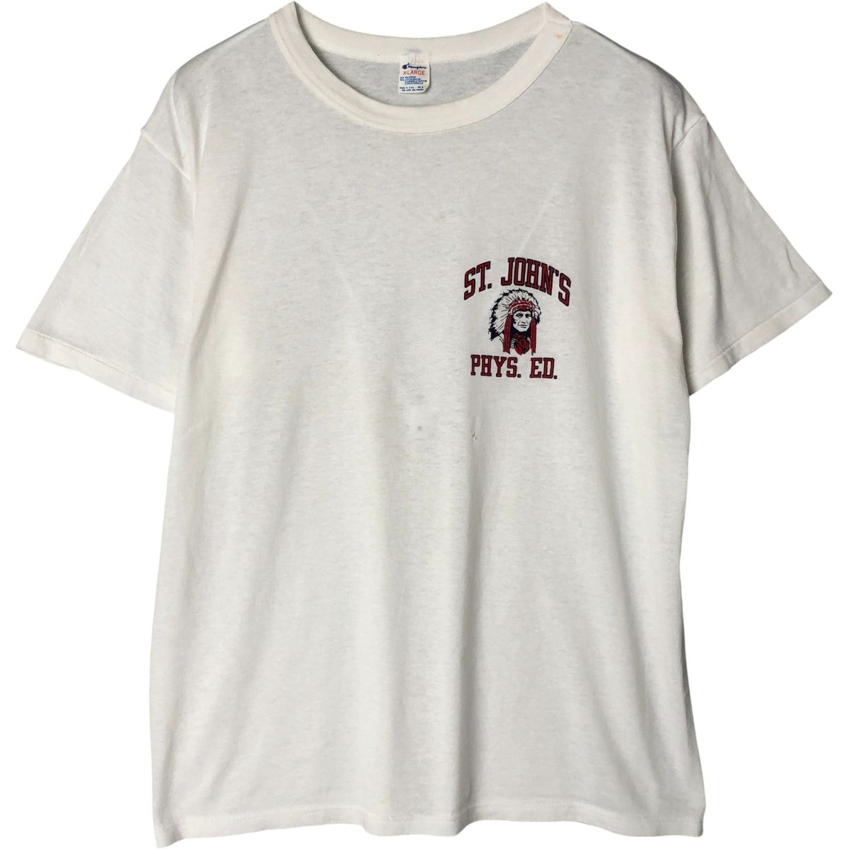 古着 80年代 チャンピオン Champion トリコタグ プリントTシャツ メンズXL相当 ヴィンテージ eaa587506