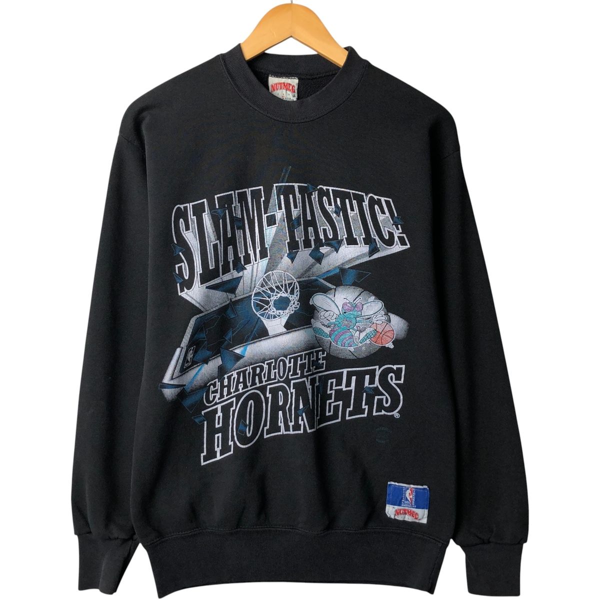古着 90年代 NUTMEG NBA CHARLOTTE HORNETS シャーロット ホーネッツ