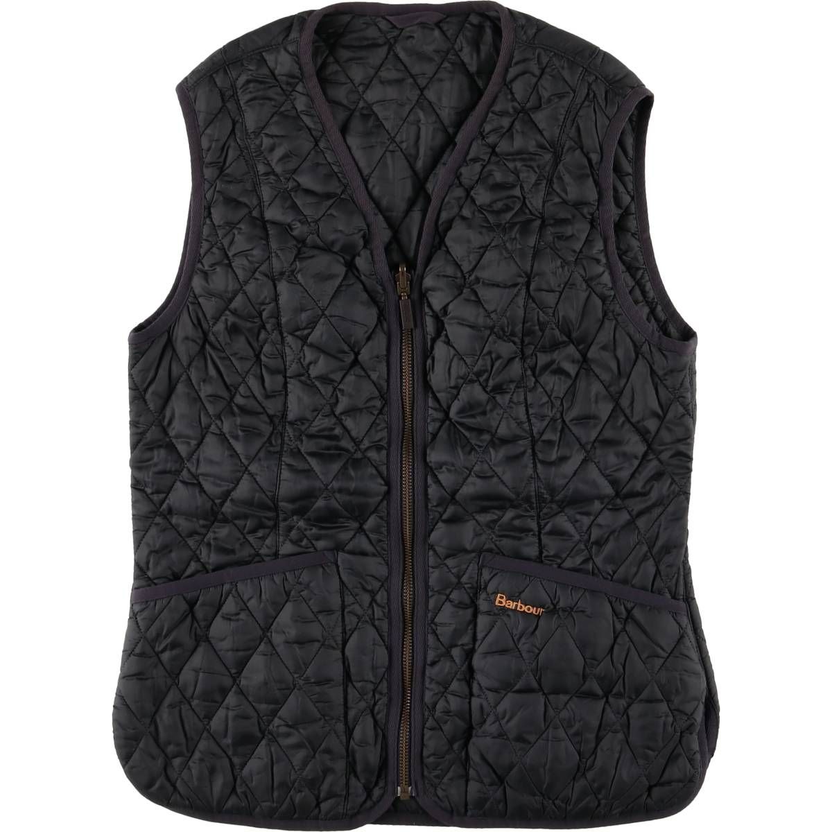 古着 バブアー Barbour BETTY INTERACTIVE LINER 3ワラント 中綿入り キルティングベスト レディースM相当 eaa583559