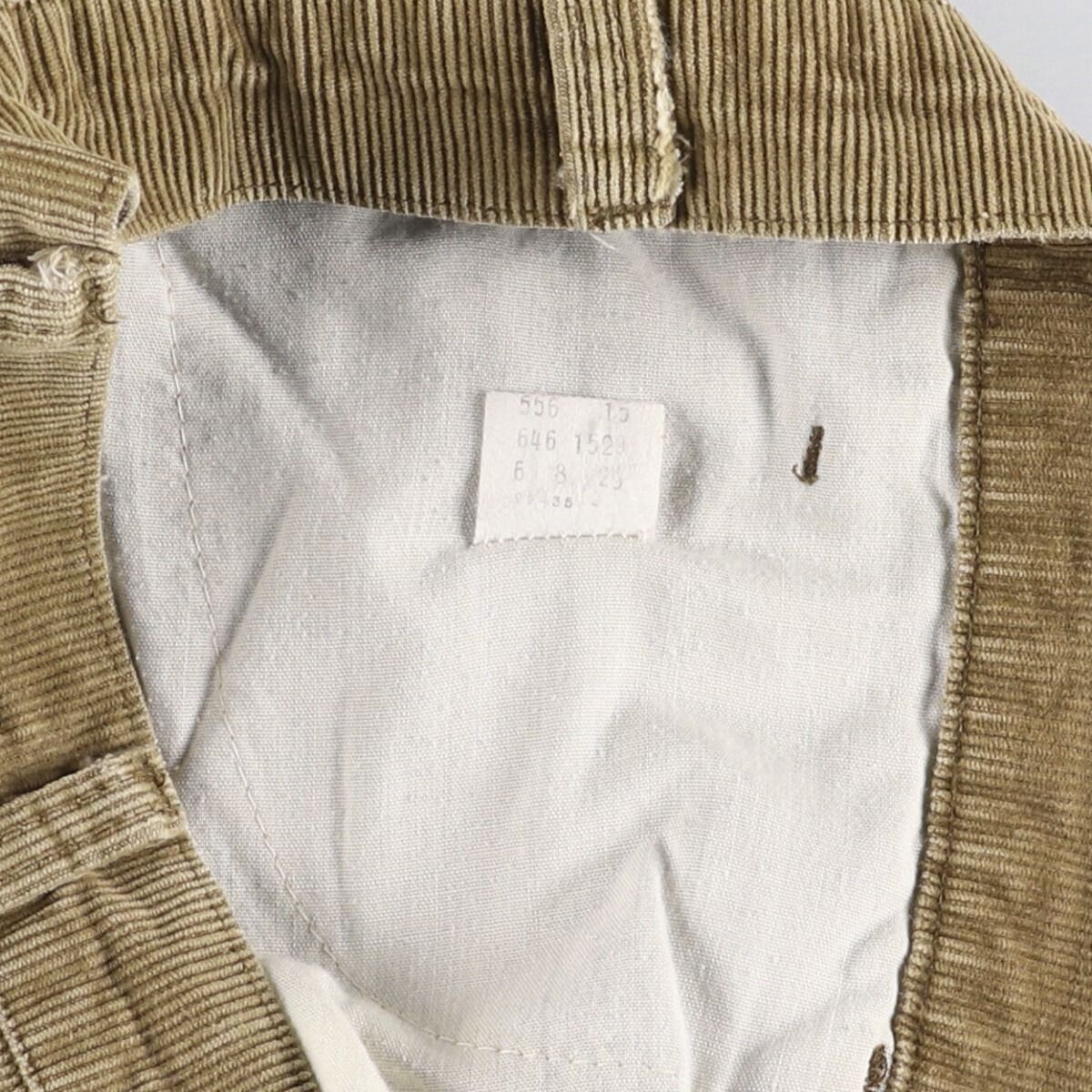 カット コーデュロイパンツ