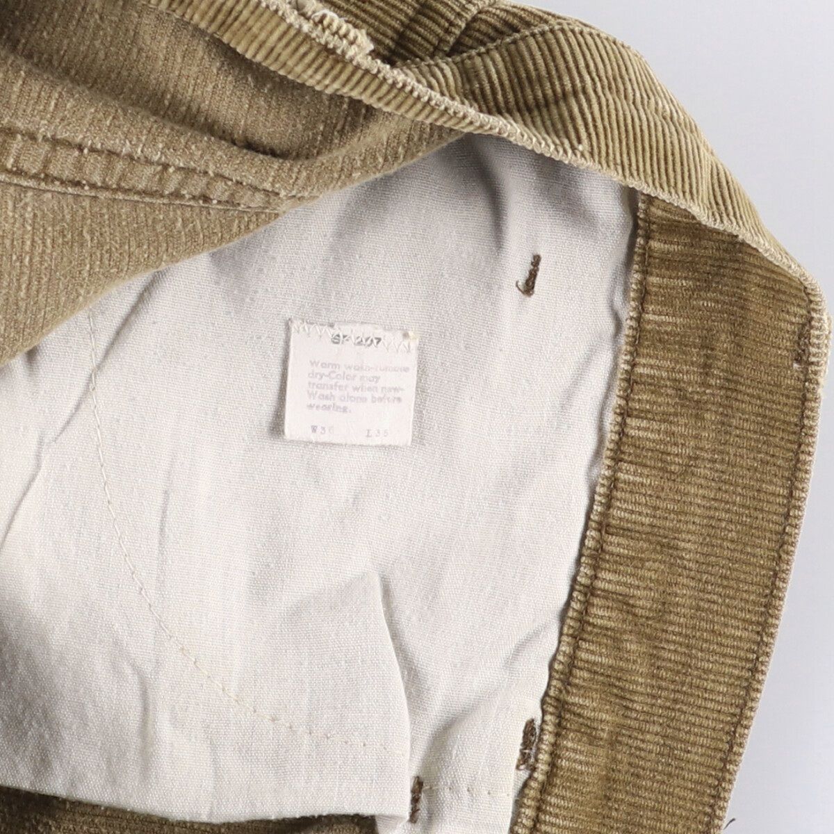  古着 80年代 リーバイス Levi s 646 1529 フ カット コーデュロイパンツ メンズw 35相当 ヴィンテージ eaa 582740 その他 メンズ