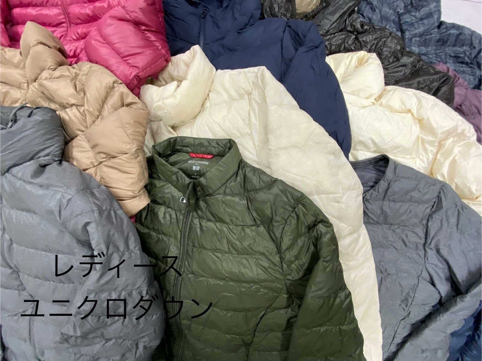S197 レディース ユニクロダウン おまとめ 12点 ジップアップ ライトダウン