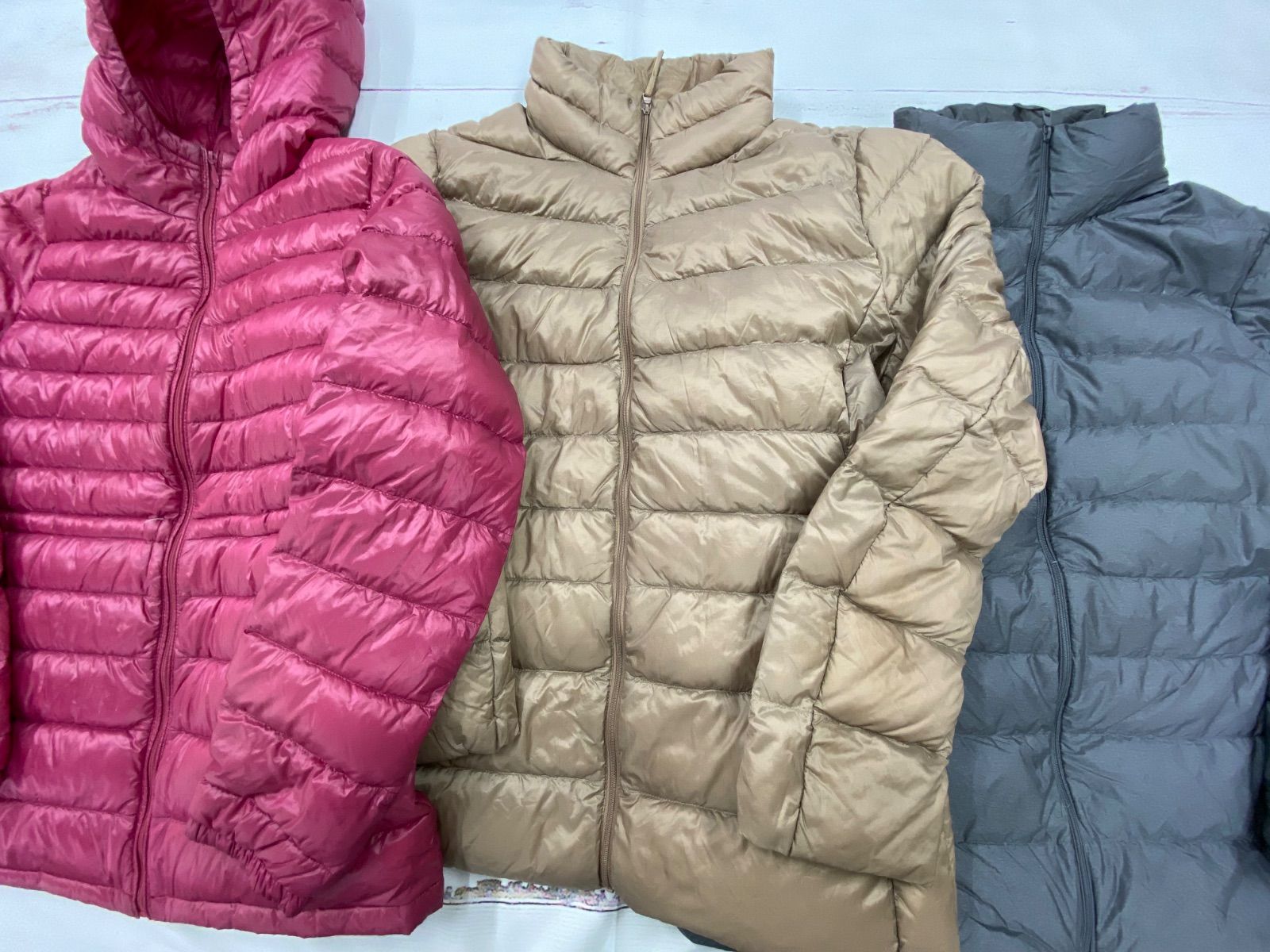 ジップアップ ライトダウン