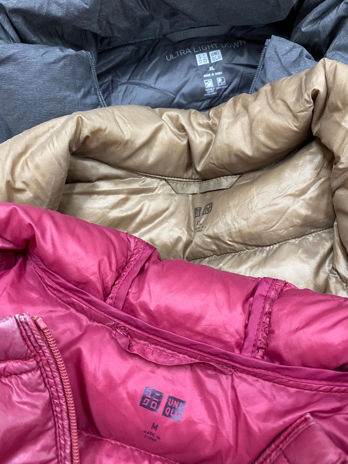 S197 レディース ユニクロダウン おまとめ 12点 ジップアップ ライトダウン