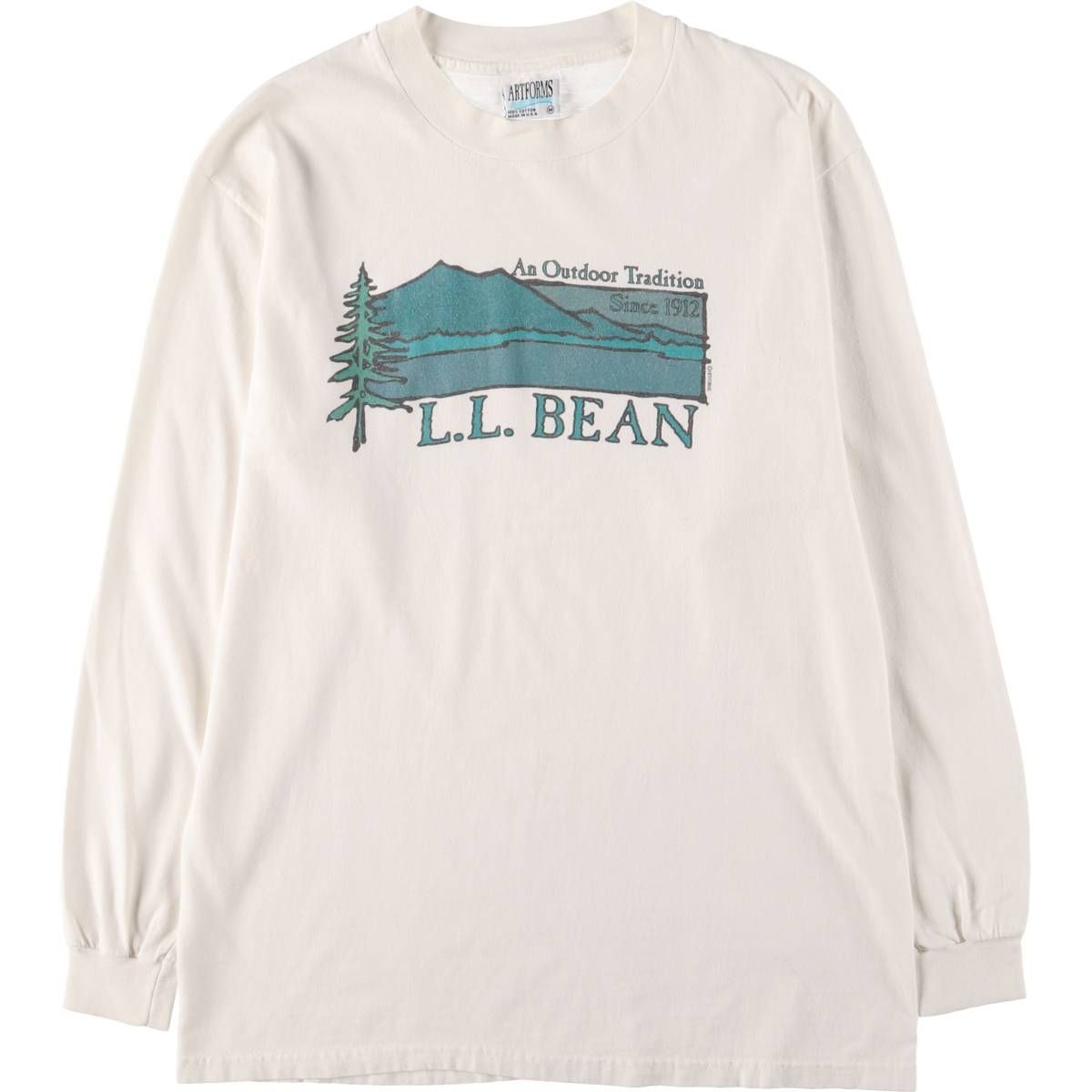 古着 90年代 L Bean エルエルビーン ロングTシャツ ロンT メンズM相当 ヴィンテージ eaa 501993