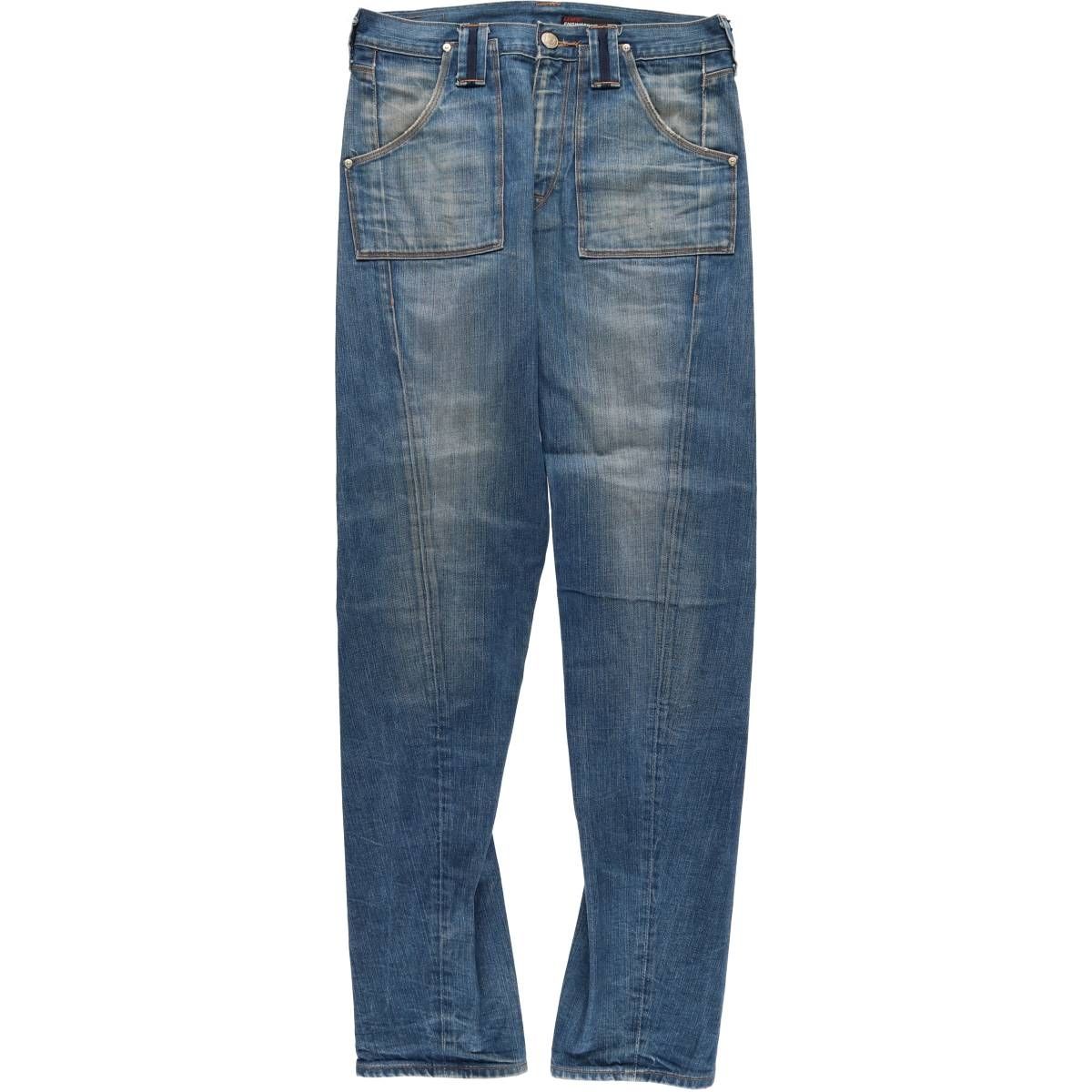 古着 リーバイス Levi s ENGINEERED エンジニアード 立体裁断 テーパードデニムパンツ メンズw32相当 eaa587115