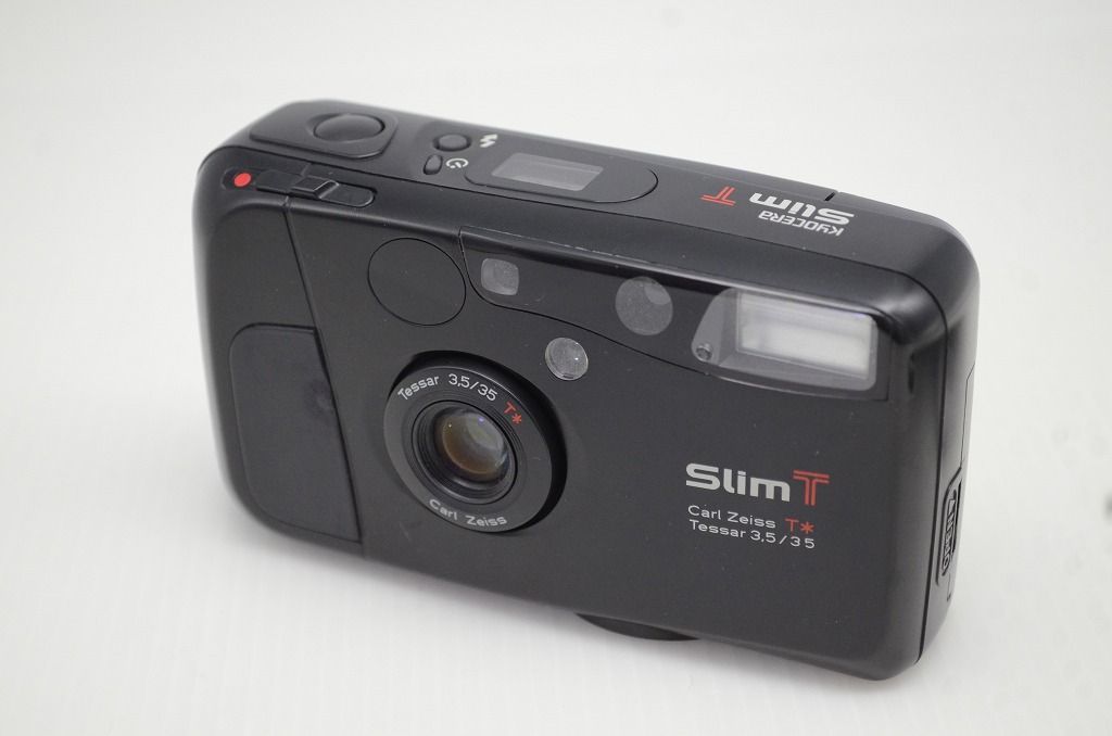 KYOCERA 京セラ Slim T Carl Zeiss Tessar 35 mm F 3 5 mmコンパクトフィルムカメラ 251031 v