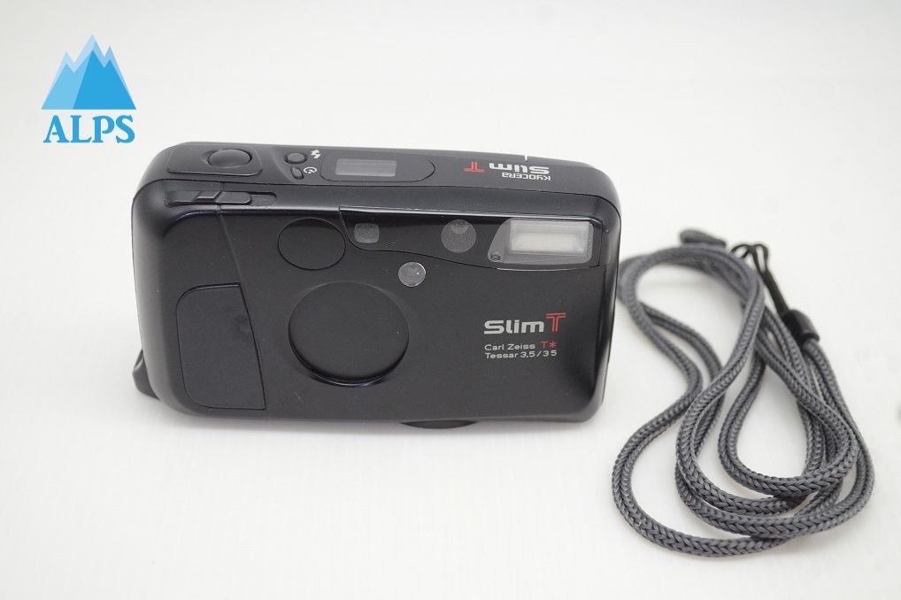 KYOCERA 京セラ Slim T Carl Zeiss Tessar 35mm F3.5 35mmコンパクトフィルムカメラ 251031v