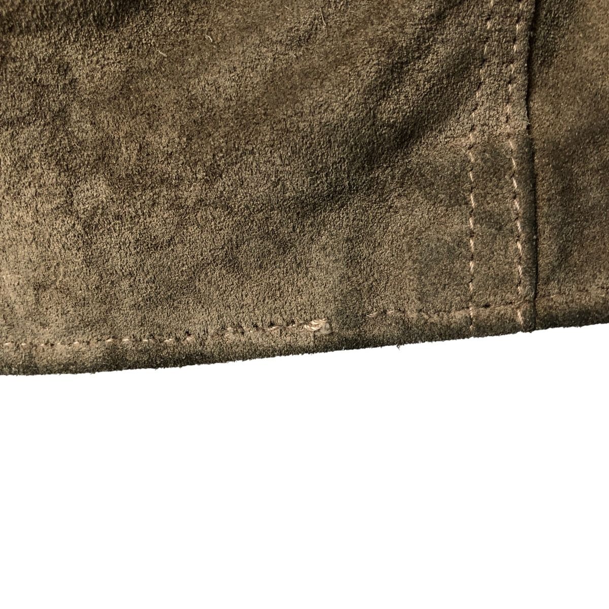 スエードレザーベスト メンズM相当