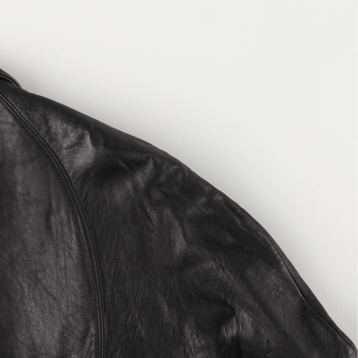  古着 BP. レザーブルゾンタイプ レザージャケット レディースM相当 eaa 583595 その他 ジャケット アウター