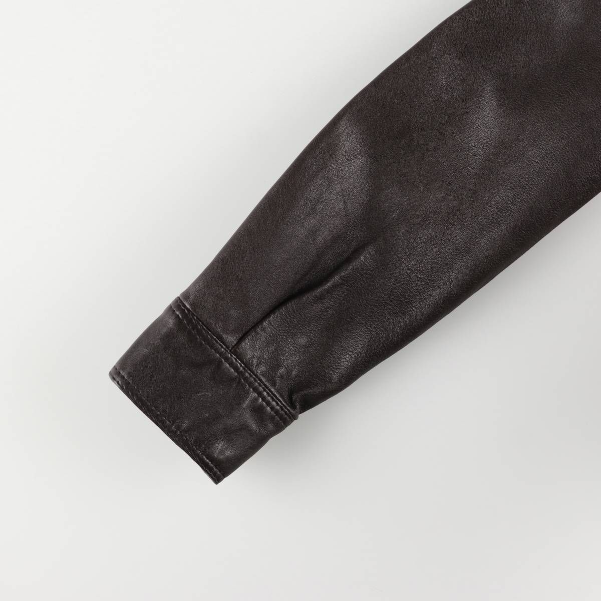 レザーブルゾンジャケット