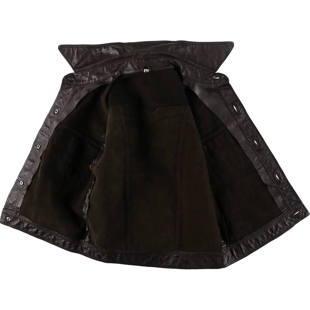 レザーブルゾンジャケット