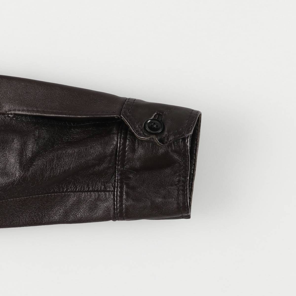 古着 レザーブルゾンジャケット レディースS相当 eaa583598 GULLKHAN_COM