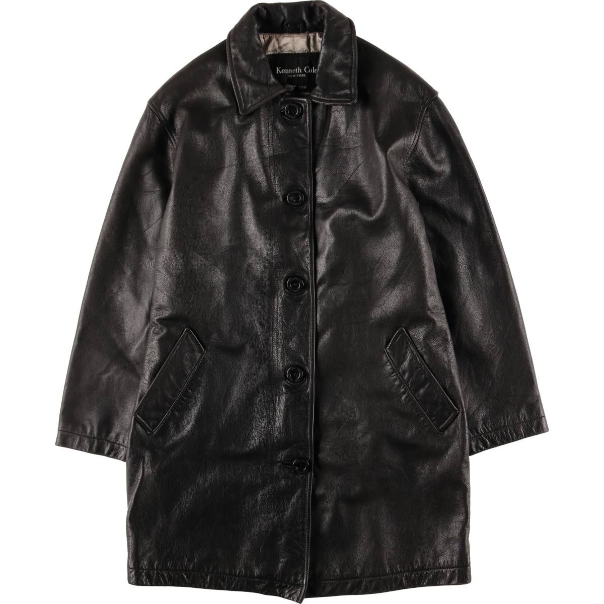 古着 Kenneth Cole レザージャケット レディースS相当 eaa585800