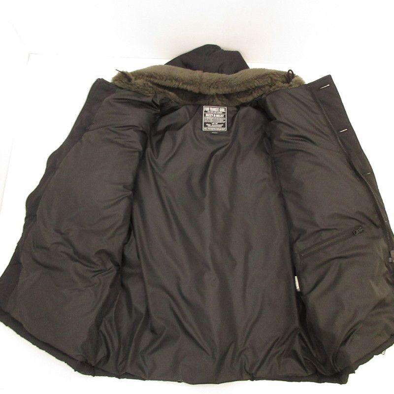 姫路東店 HYSTERIC GLAMOUR ヒステリックグラマー ミリタリージャケット MULTI HYSTERIC WOMAN B-9コート 02233AC03 プリマロフト ブラック サイズ M 96 KANDAIZUMI_COM