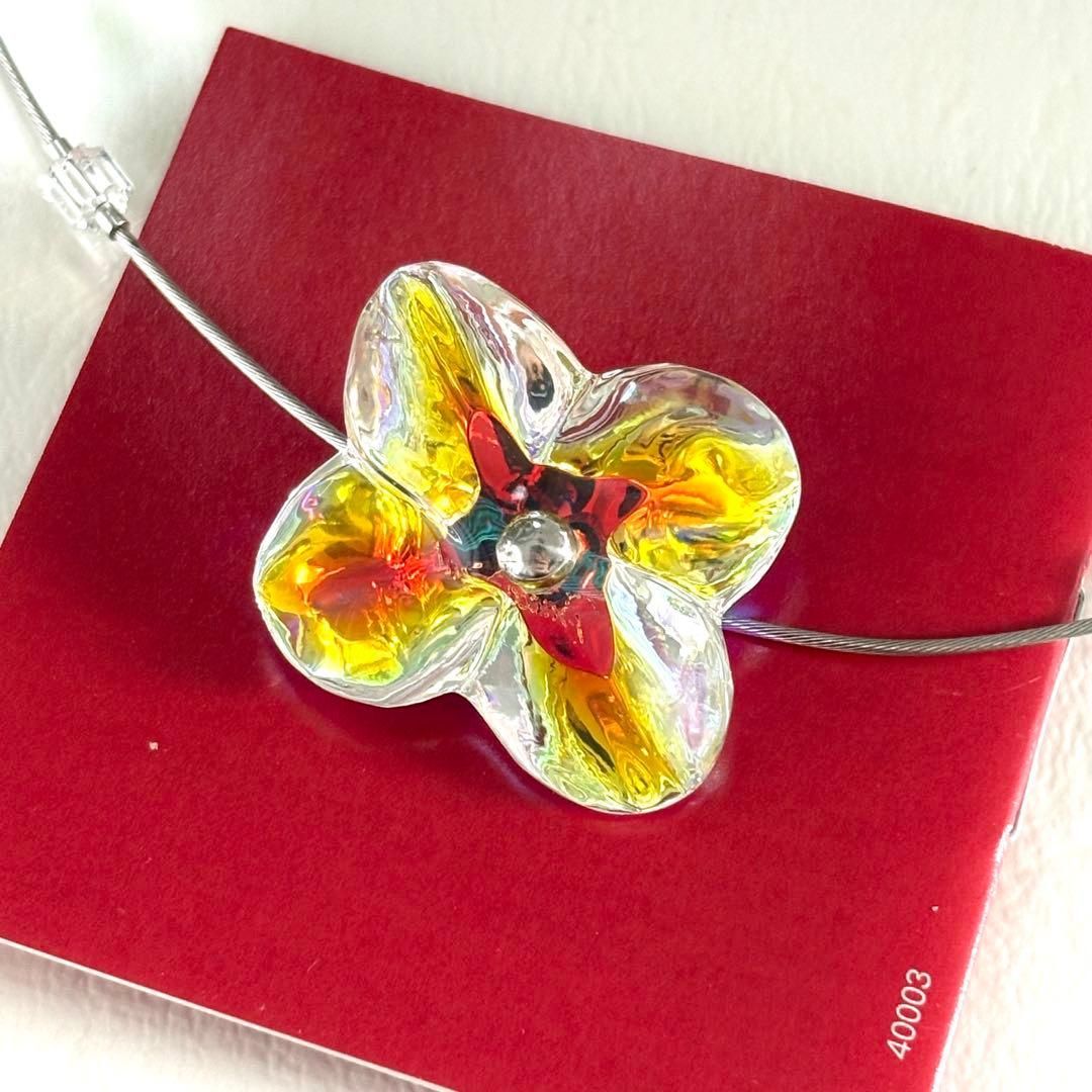 398【バカラ】シルバー オルテンシア ネックレス チョーカー イリゼ 箱