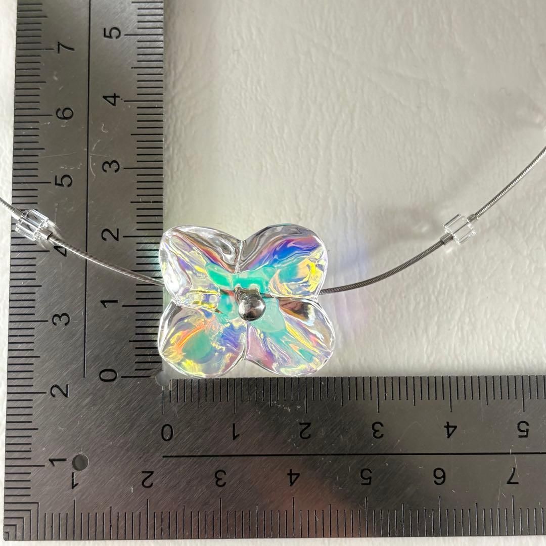 398【バカラ】シルバー オルテンシア ネックレス チョーカー イリゼ 箱