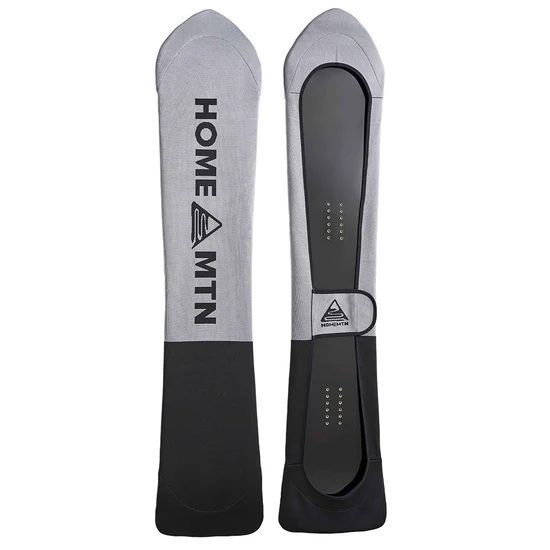 HOME MTN HOME MOUNTAIN スノーボード ボードケース ボードカバー ニットケース KNIT COVER PW-LOGO BLACK GREY