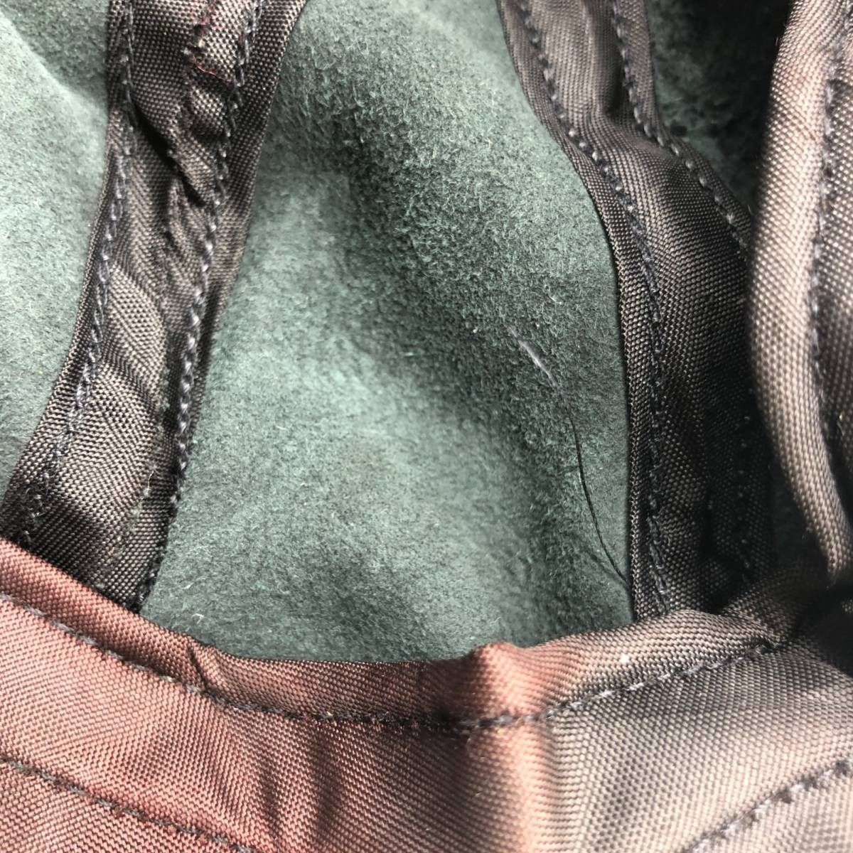 90年代 レザーキャスケット