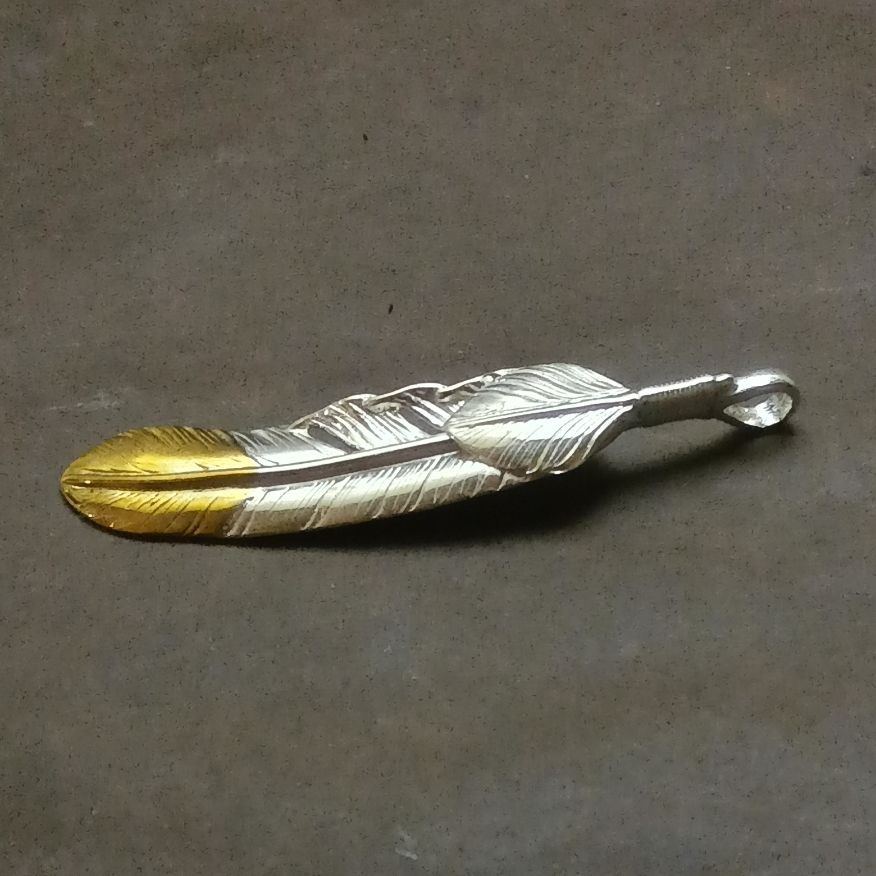  シルバー９２５フェザートップ 先金 ネックレス アクセサリー