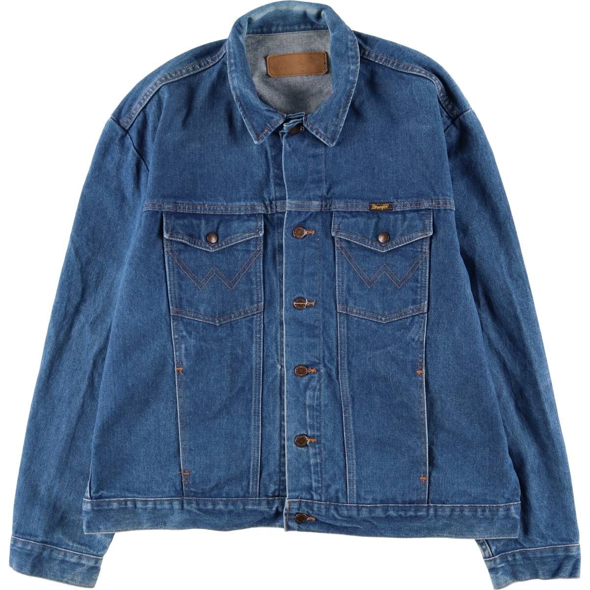 古着 ラングラー Wrangler デニムジャケット Gジャン メンズXXL相当 