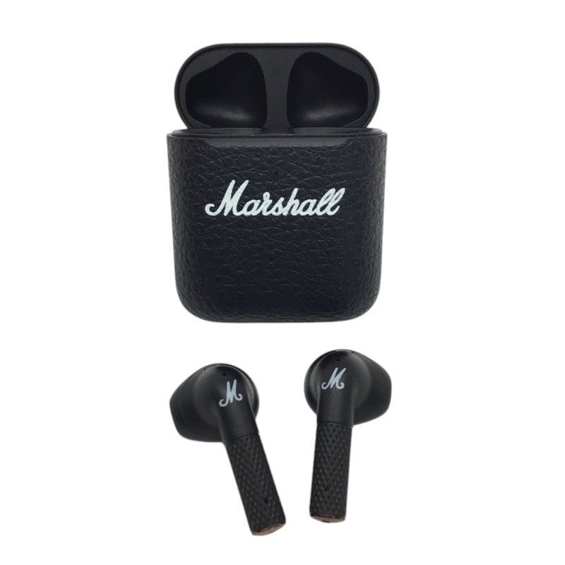 Marshall マーシャル MINOR-3 Bluetoothイヤホン ワイヤレスイヤホン ブラック 品 -AB 質屋 か ｎ