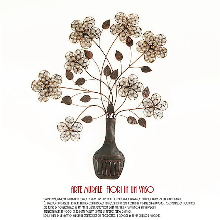 ウォールアートパネル 花瓶に活けられた花 アンティーク 壁掛け 壁飾り インテリア 壁 アートパネル 北欧 雑貨 リビング おしゃれ モダン 装飾 ウォールデコレーション シンプル ウォールアート 壁デコ アートボード 壁面装飾 ウォールアクセント