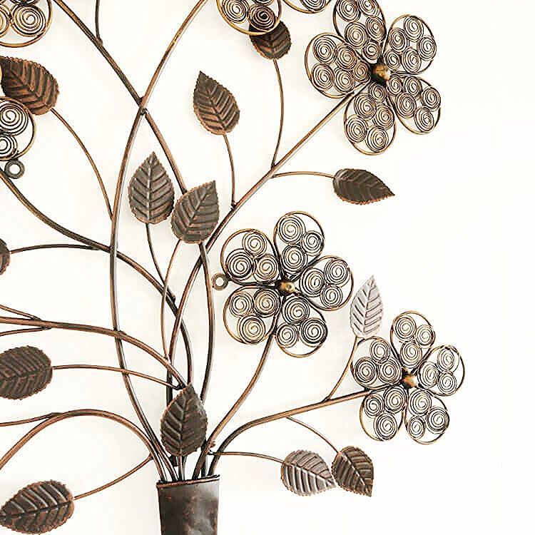 ウォールアートパネル 花瓶に活けられた花 アンティーク 壁掛け 壁飾り インテリア 壁 アートパネル 北欧 雑貨 リビング おしゃれ モダン 装飾 ウォールデコレーション シンプル ウォールアート 壁デコ アートボード 壁面装飾 ウォールアクセント