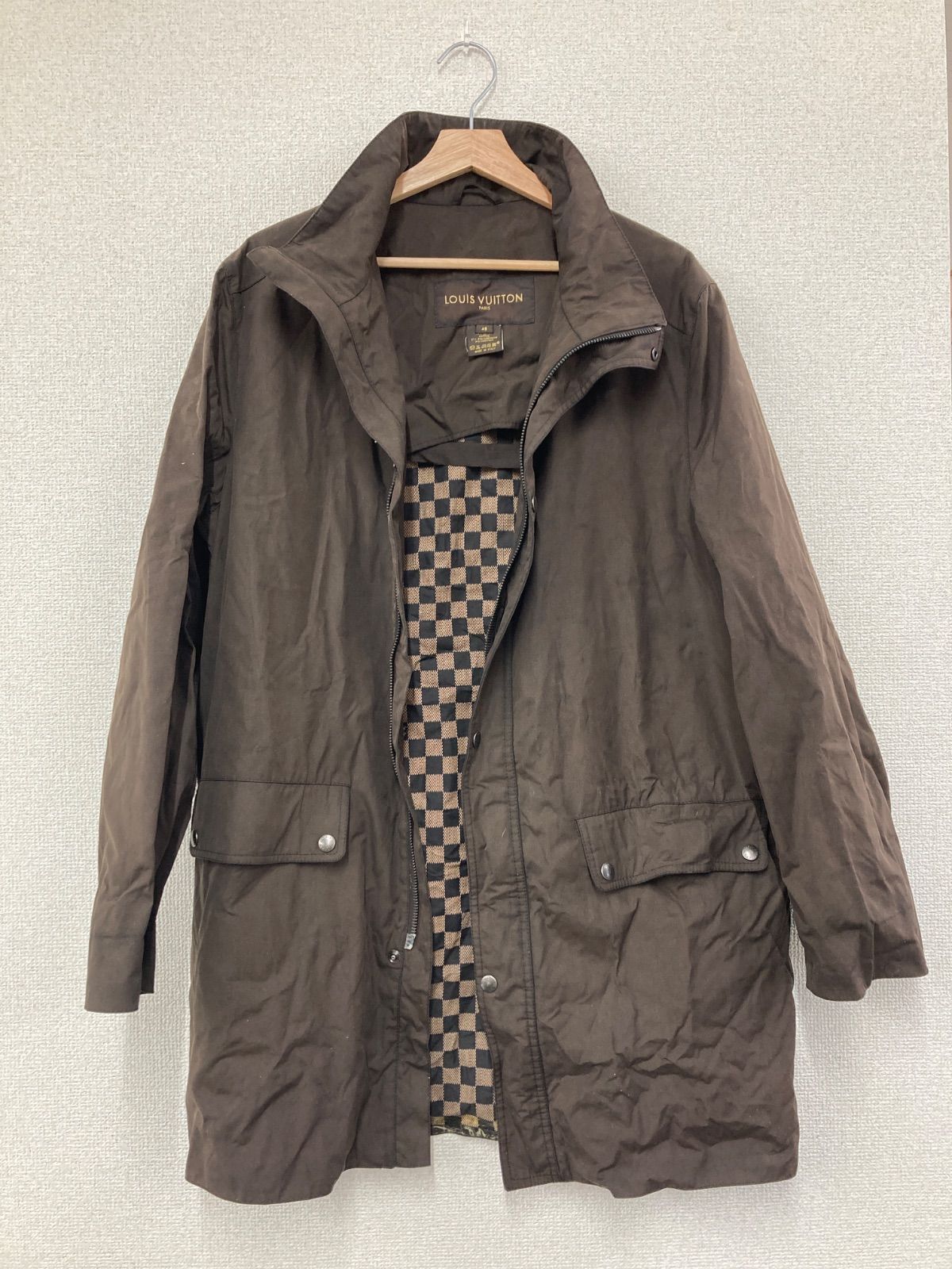 トルネードマート フェイクレザーシングルライダースジャケット ダブル