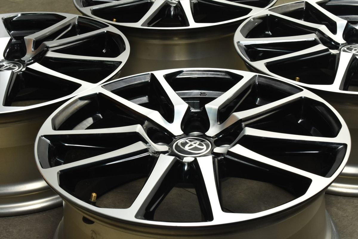 良好品 トヨタ ヤリスクロス GRスポーツ 18 in 7 5 J 50 PCD 114 3 4本セット C HR ノア ヴォクシー エスクァイア スタッドレス用に