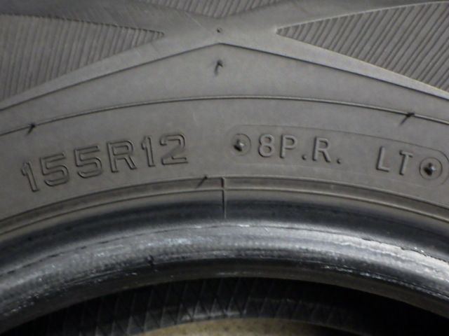  SP 937 製造 約8部山 DUNLOP WINTER MAXX SV 01 155 R 12 8 PR LT 4本 12インチ以下 スタッドレス