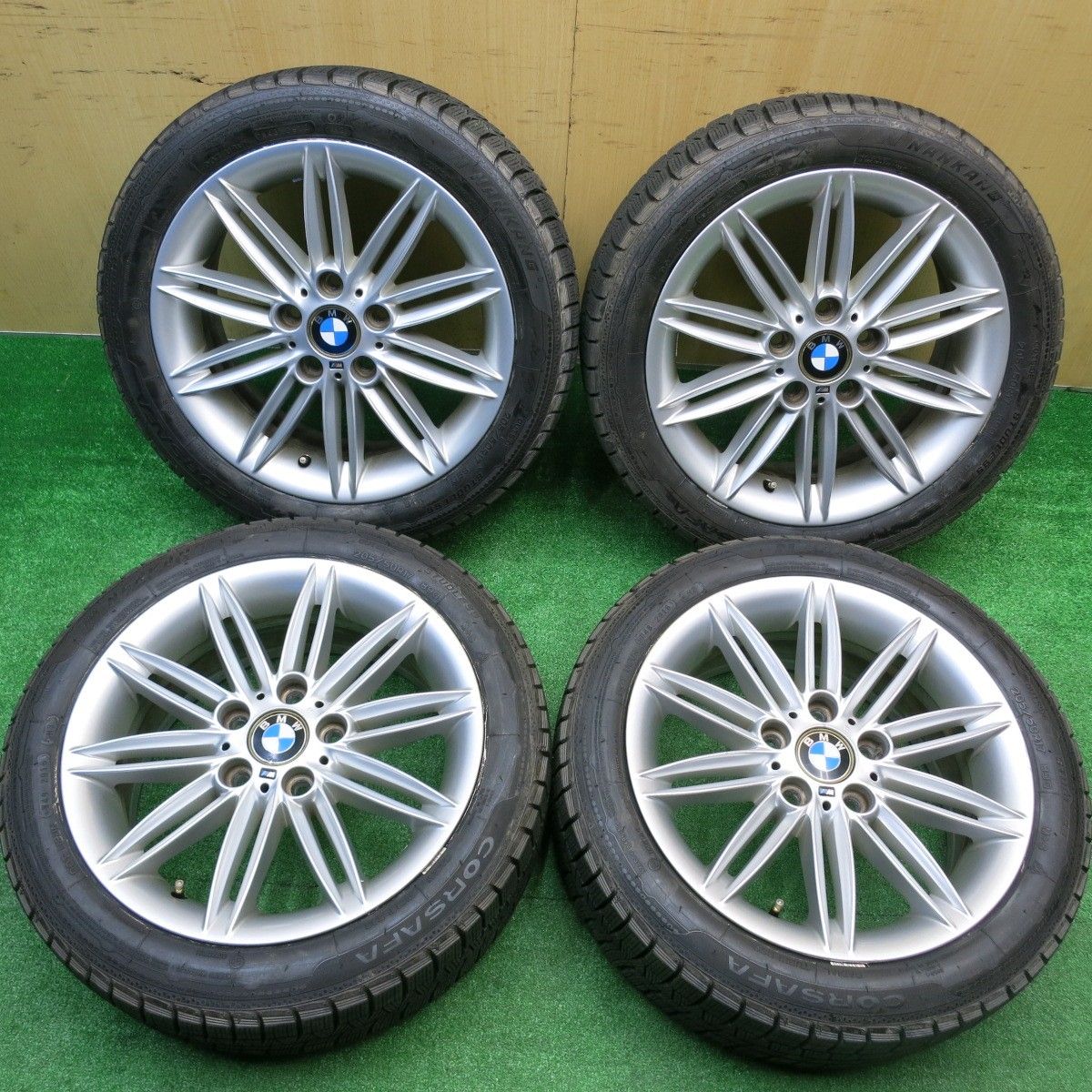 バリ溝！9.5分☆BMW 1シリーズ E87 Mスポーツ 純正 205/50R17 