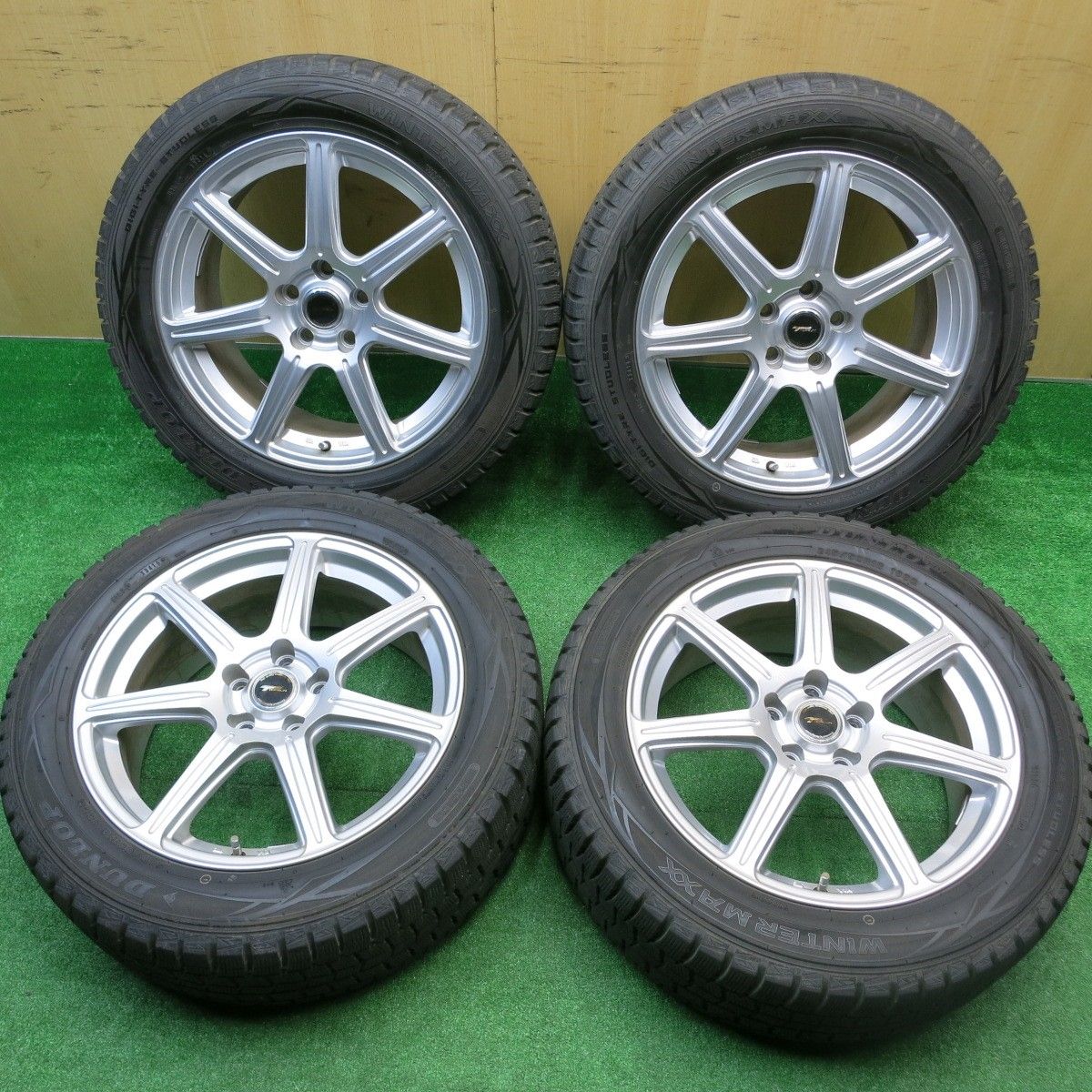 バリ溝 9 5分 スタッドレス 245 50 R 18 ダンロップ ウインターマックス WM 01 TOPRUN トップラン 18インチ PCD 114 3 5 H ス