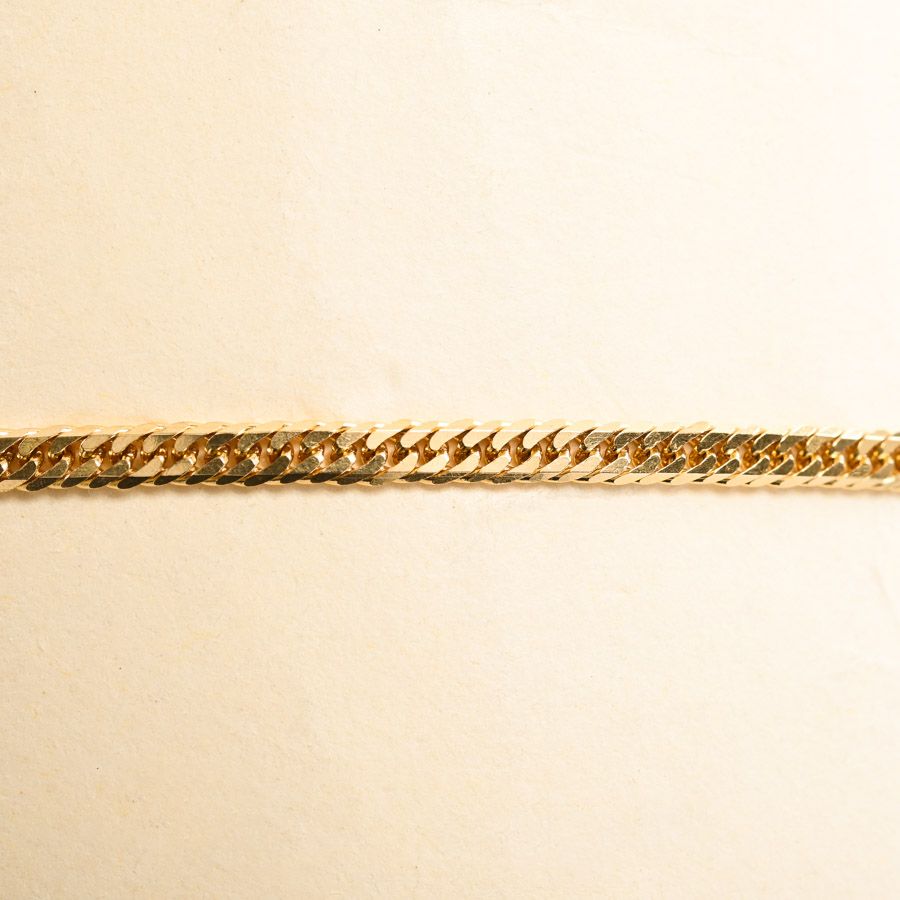 no-brand ノンブランドジュエリー アンクレット 喜平アンクレット 6面ダブル 5.3g