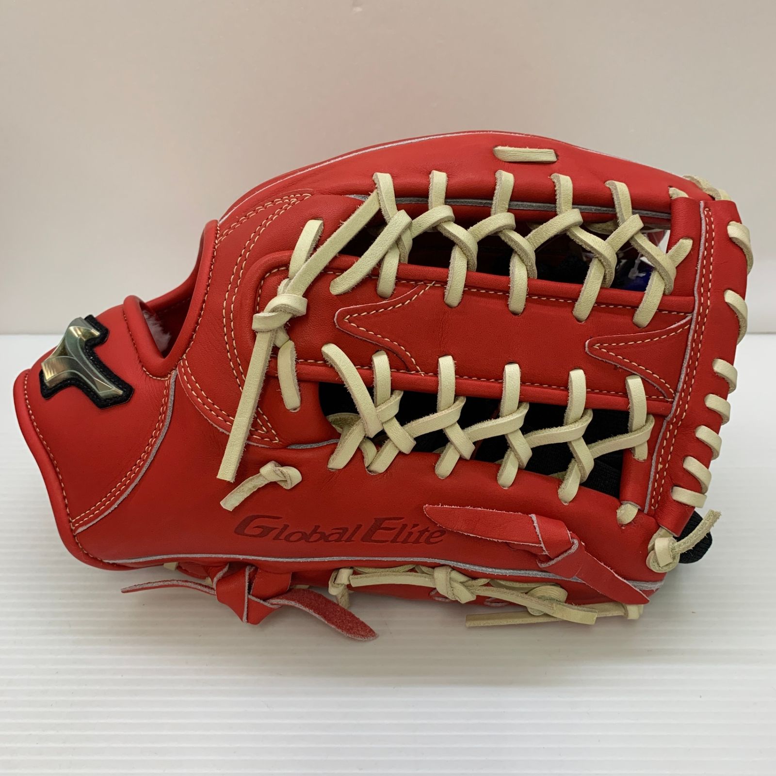 ミズノ MIZUNO グローバルエリート 軟式 大人 一般 外野手用 グローブ グラブ 右投げ グローブ袋付き 野球 6728