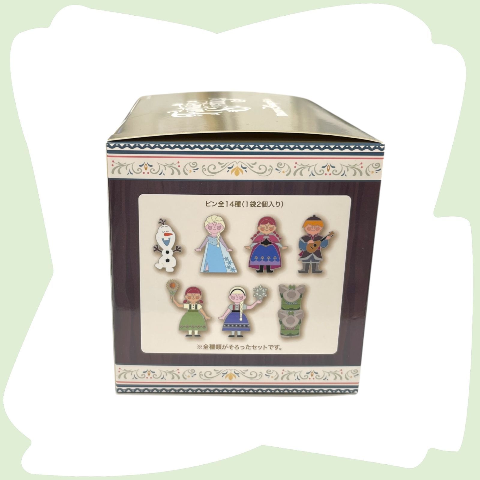 ディズニー アナと雪の女王【ピンバッジ】ピン全14種（1袋2個入り