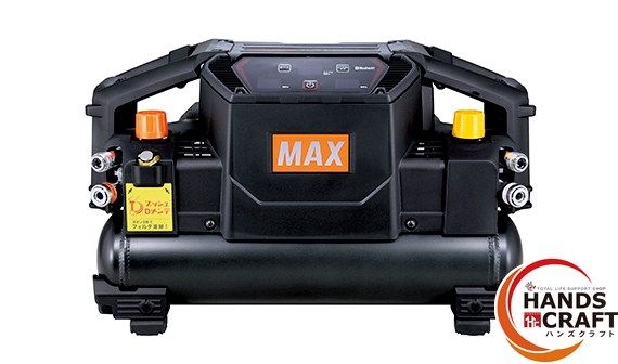 MAX マックス エアコンプレッサ AK-HL1310E2 ブラック タンク容量11L 一般圧 高圧 各2口