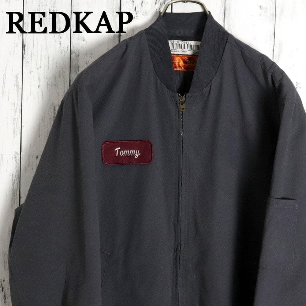 REDKAP レッドキャップ メキシコ製 MA1ボンバージャケット US企業ロゴ