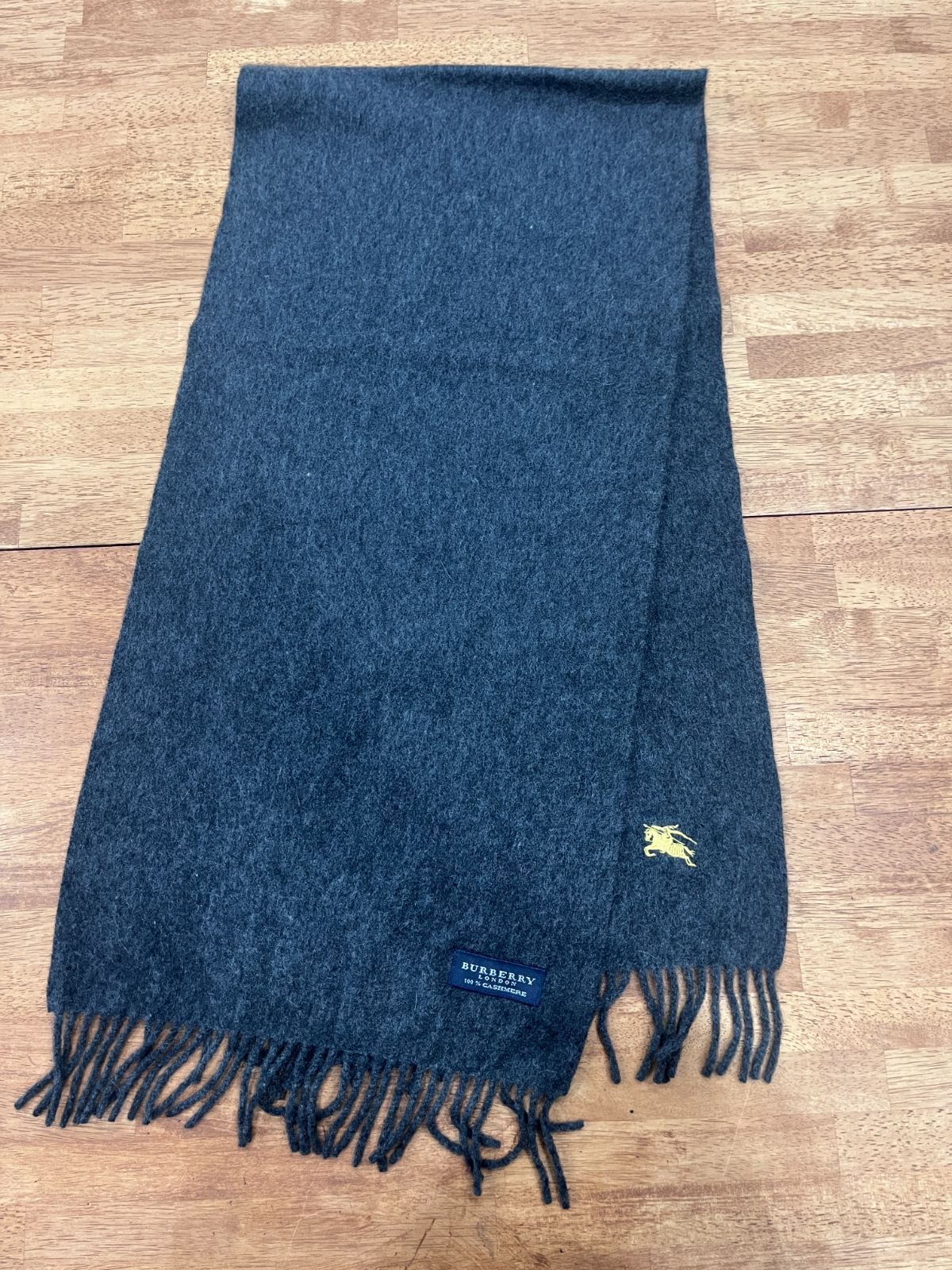 バーバリー カシミヤ マフラー