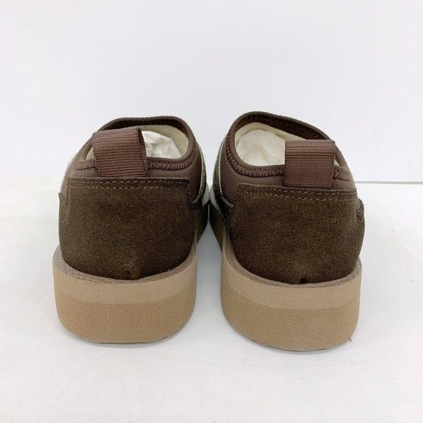 SUICOKE スイコック スリッポン ハラコ sabots OG-073 VMHL-LODC ビブラムソール レディース 23 cm ブラウン系 靴 IF 17221